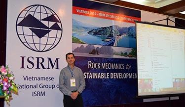 השתתפות בכנס ISRM –בויאטנם